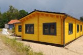 Blockbohlenhaus BERTA (66 mm), 105 m² customer 2