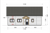 Holzhaus VERA (66 mm), 132 m² + 13.5 m² Terrasse specification 5