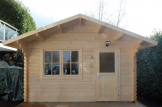 Gartenhaus DREUX (44 mm) 4x3 m, 12 m² customer 2