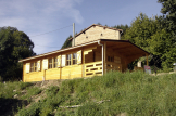 Blockbohlenhaus HYMER (66 mm) 42 m² customer 1