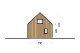 Blockbohlenhaus ALINA (34 mm + Holzverschalung), 46 m² specification 5