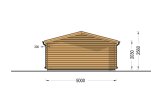 Gartenhaus aus Holz WISSOUS (34 mm), 5x4 m, 20 m² specification 4