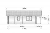Isoliertes Blockbohlenhaus RIVIERA 120 m² specification 5