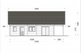 Blockbohlenhaus mit Terrasse AURA S (Extra Isoliert, 44+44 mm), 100 m² + 35 m² specification 4