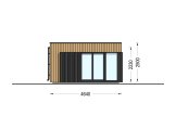 Gartenbüro PREMIUM (34 mm + Holzverschalung), 6.5x4.5 m, 26 m² specification 5