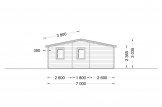 Blockbohlenhaus UZES (120 mm) 70 m² specification 5