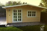 Gartenhaus aus Holz WISSOUS (44 mm), 5x6 m, 30 m² customer 1