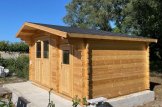 Gartenhaus aus Holz BENINGTON (34 mm), 4.5x3 m, 13 m² customer 1