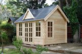 Gartenhaus aus Holz CLOCKHOUSE (44 mm), 4x3 m, 12 m² customer 1