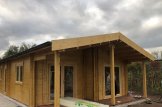 Blockbohlenhaus MEGAN (Isoliert, 44+44 mm), 6x10 m, 60 m² customer 1