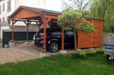 Carport aus Holz für 2 Autos CLASSIC, 6x6 m customer 1