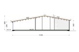 Holzhaus RIVIERA S (44+44 mm), 130 m² specification 6