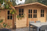 Gartenhaus aus Holz OLYMP (Isoliert, 34+34 mm), 4x3 m, 12 m² customer 3