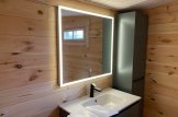 Blockbohlenhaus mit Terrasse ALTURA (34+34 mm), 31 m² + 8 m² customer 3