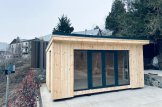 Gartenhaus aus Holz EVELIN (Isoliert, 34 mm + Holzverschalung), 4x3 m, 12 m² customer 2