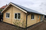 Blockbohlenhaus ANICA (44+44 mm), 71 m² customer 2