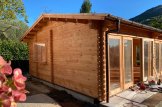 Blockbohlenhaus MARINA (44 mm), 8x6 m, 48 m² customer 1