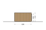Holzhaus zum Wohnen BELLA 2 RV (Isoliert, KfW55), 60 m² specification 5