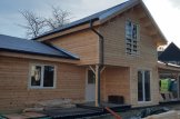 Holzhaus HOLLAND (44+44 mm), 113 m² + 13 m² Terrasse customer 1