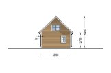 Blockbohlenhaus KARINA (34 mm + Holzverschalung), 46 m² specification 5