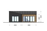 Kleines Holzhaus zum Wohnen GINNY RV (Isoliert, KfW55), 49 m² specification 2