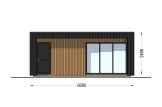 Gartenhaus aus Holz LAYLA (Isoliert, 34 mm + Verschalung), 6x3 m, 15 m² specification 2