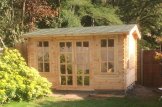Gartenhaus aus Holz POOLHOUSE (44 mm), 4x3 m, 12 m² customer 1