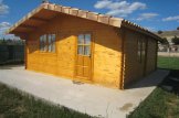 Gartenhaus aus Holz DREUX (44 mm), 4x4 m, 16 m² customer 3