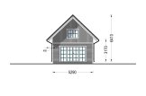 Kleines Holzhaus zum Wohnen KARINA RV (Isoliert, KfW55), 46 m² specification 3