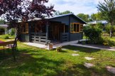 Gartenhaus aus Holz mit Terrasse OLIVIA (Isoliert, 34+34 mm), 6x6 m, 27 m² + 8 m² Terrasse customer 3