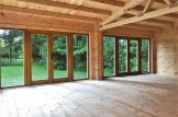 Blockbohlenhaus MARINA (44 mm), 8x6 m, 48 m² customer 3