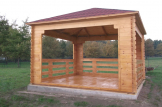 Gartenpavillon (44 mm) 4x4 m, 16 m² customer 1