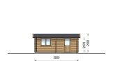 Holzgarage CLASSIC (34 mm), 4x6 m, 24 m² specification 3