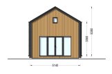 Blockbohlenhaus SARA RV (Isoliert, KfW55), 20 m² specification 3