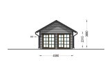 Gartenhaus aus Holz ELSA (Isoliert, 34 mm + Holzverschalung), 4x7 m, 28 m² specification 2