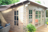 Gartenhaus ESSEX (44 mm) 5x4 m, 20 m² customer 3