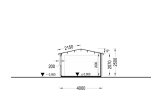 Holzgarage CLASSIC (34 mm), 4x6 m, 24 m² specification 6
