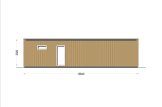 Modernes Ferienhaus aus Holz PREMIUM S (34 mm + Holzverschalung), 10.5x4.5 m, 47 m² specification 4