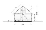 Blockbohlenhaus LIVINGTON S (44 mm), 50 m² specification 7