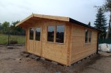 Gartenhaus aus Holz LILLE (34 mm), 4x5 m, 20 m² customer 2