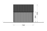 Kleines Holzhaus zum Wohnen ALINA RV (Isoliert, KfW55), 46 m² specification 4