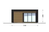 Gartenhaus aus Holz LAYLA (34 mm + Verschalung), 5x3 m, 13 m² specification 2
