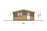 Gartenhaus aus Holz DREUX (44 mm), 5x4 m, 20 m² specification 2