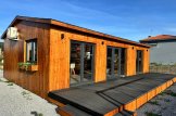 Blockbohlenhaus SELENE (44 mm + Holzverschalung), 54 m² customer 1