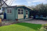 Gartenhaus aus Holz BENINGTON (34 mm), 4.5x3 m, 13 m² customer 3
