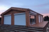 Holzhaus ROBERTA (Isoliert, 44 mm + Holzverschalung), 96 m² customer 1