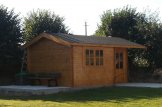 Gartenhaus aus Holz OSLO (44 mm), 5x4 m, 20 m² customer 3
