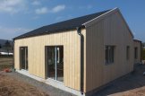 Holzwohnhaus VALERI (Extra Isoliert, 44 mm + Holzverschalung), 80 m² customer 1