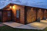 Dreifachgarage aus Holz TRIO (44 mm), 9x6 m, 54 m² customer 2