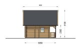Blockbohlenhaus LIVINGTON S (44 mm), 50 m² specification 4